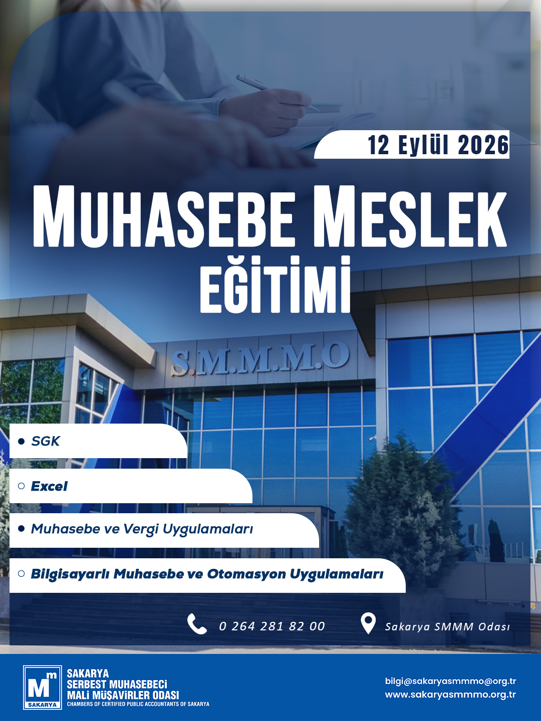 MUHASEBE MESLEK EĞİTİMİ KURSU KAYITLARIMIZ BAŞLAMIŞTIR. 2026