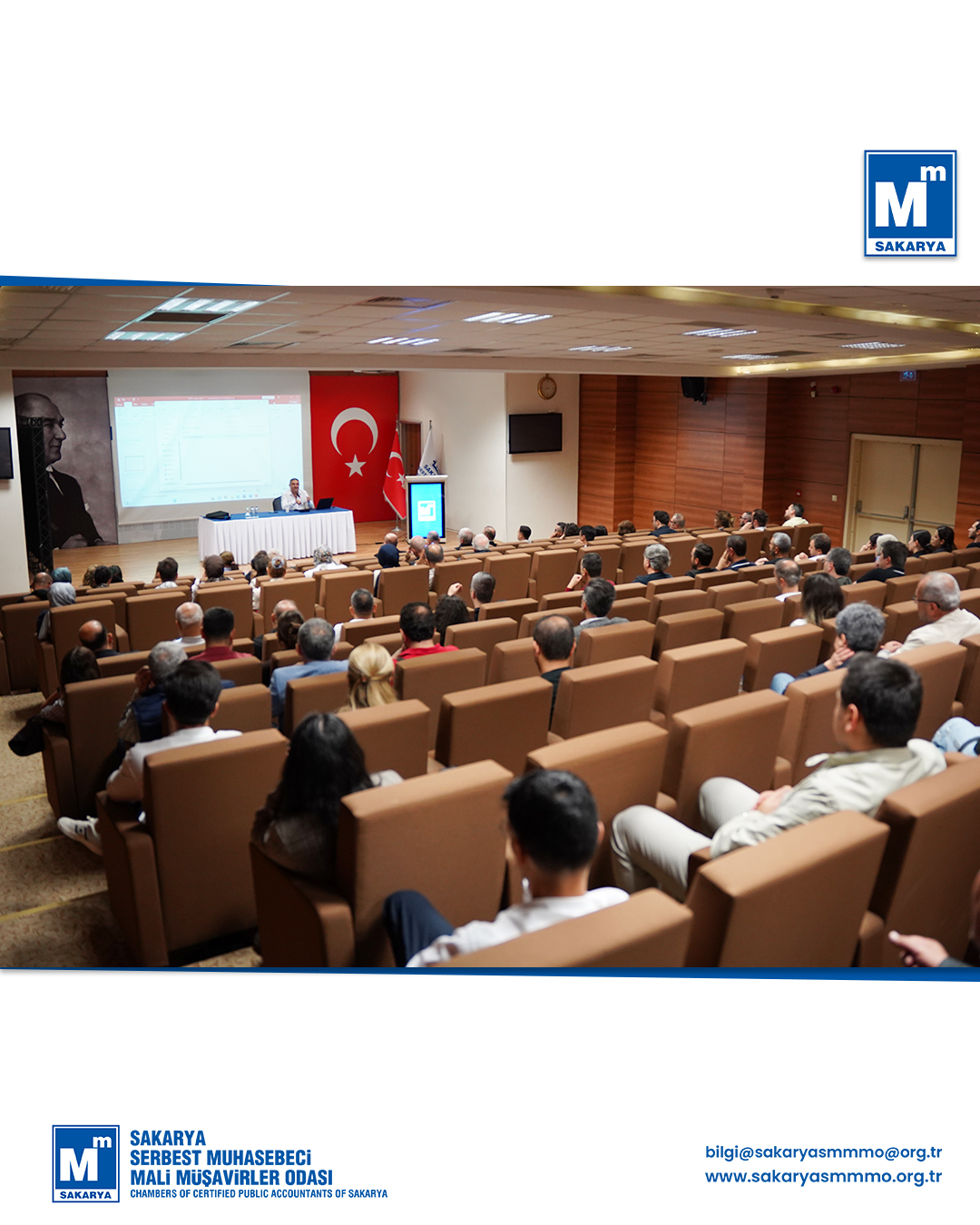 Eğitmen Prof. Dr. Ercan ÇALIŞ ’ın sunumlarıyla “İleri Düzey Finansal Raporlama” konulu semineri Odamız Halil KOCACIK Konferans Salonu’nda gerçekleştirildi.